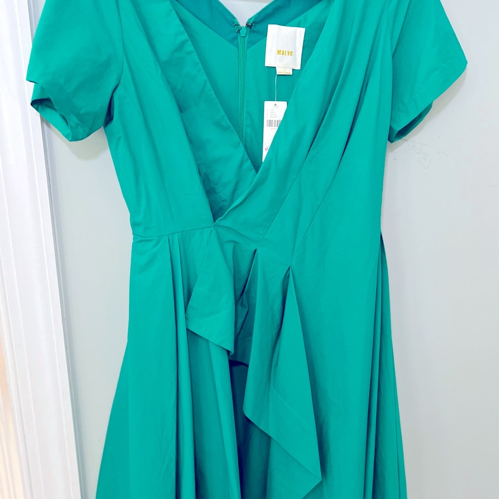 Maeve Green Retro Dress (Anthropologie)